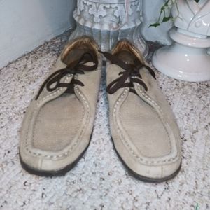 Geox Delrick Retro 70's Lace-Up Moccasins Style Shoes